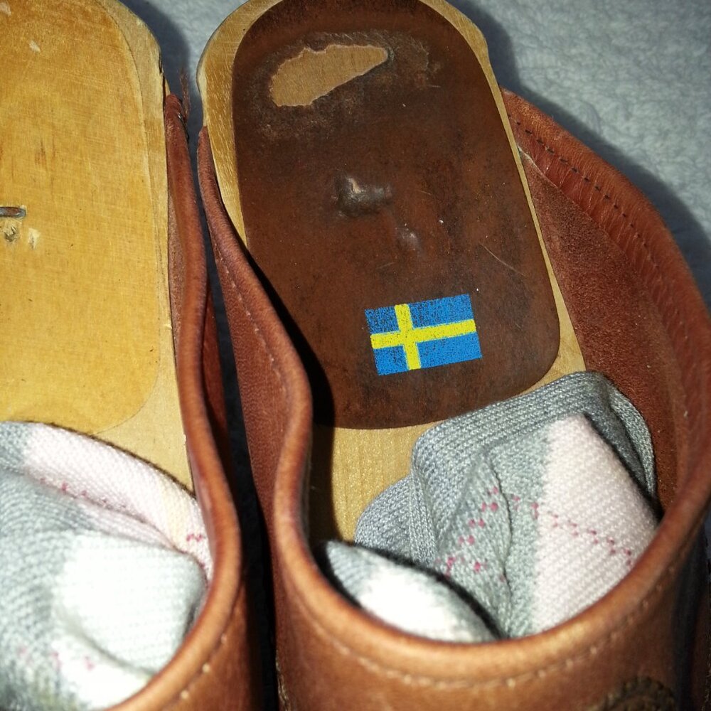 Vintage Swedish MIA Women's Clogs 1980s - Picture 8 of 14